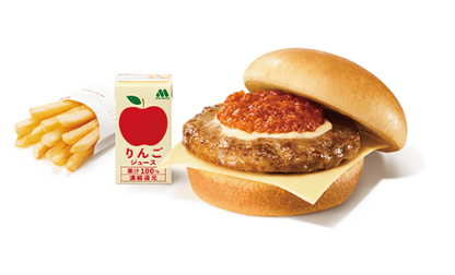 Mos Wai Wai Cheeseburger Set